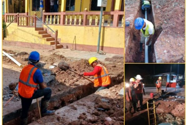 ENACAL Construye Alcantarillado Sanitario en Bluefields