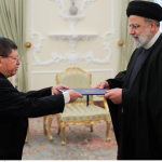 Cartas credenciales Al presidente de irán, ebrahim raisi