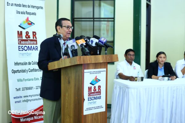 Nicaragüenses respaldan el gobierno del Comandante Daniel Ortega