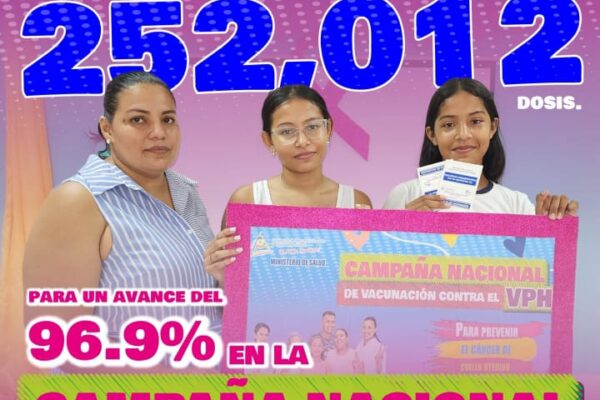 Nicaragua Supera Expectativas en Vacunación contra el VPH