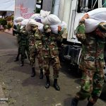 Ejército de Nicaragua: Destacamento Militar Sur Distribuye 839 Paquetes Alimenticios en San Carlos, Río San Juan