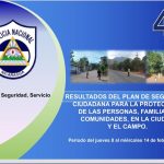 Policía Nacional continúa trabajando para garantizar una mejor seguridad en el campo