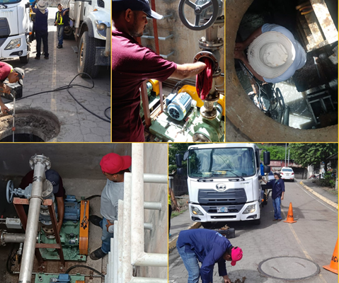 MANTENIMIENTO SISTEMA DE SANEAMIENTOEN JUIGALPA
