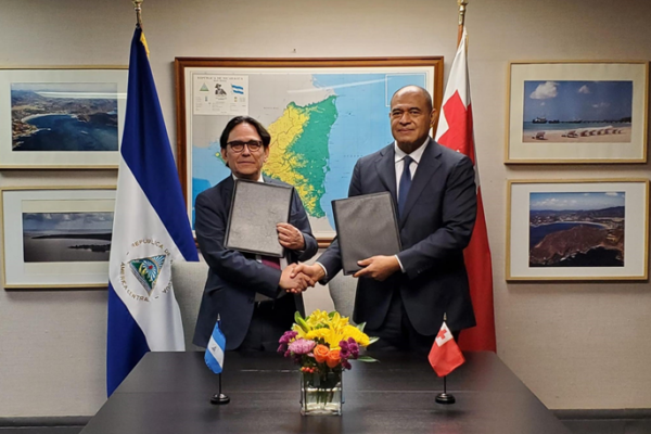 Nicaragua y Reino de Tonga Abren Nuevas Puertas con Relaciones Diplomáticas