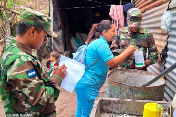 Comando militar regional participa en aplicación de BRI en Matagalpa