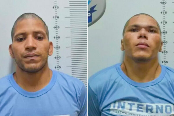 Helicópteros y 300 agentes: El robusto despliegue para capturar a dos presos fugados de una cárcel en Brasil