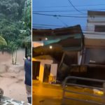  Seis muertos, inundaciones y casas destruidas: los estragos por las fuertes lluvias en Ecuador