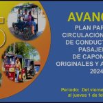 Conozca los avances del plan para la circulación segura de conductores y pasajeros de caponeras