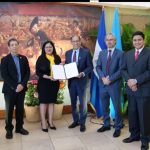 REPRESENTANTE DE UNICEF PRESENTA CREDENCIALES