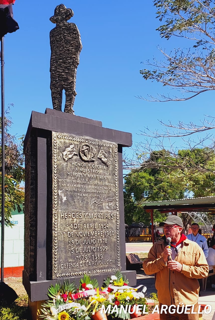 Homenaje a Sandino en el 90 aniversario de su inmortalidad en Carazo