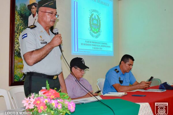 León Protegido: Ejército Nicaragüense Garantiza Acciones Sostenidas contra Incendios