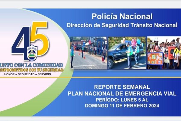 Disminuyen en 6 las personas fallecidas por accidentes de tránsito
