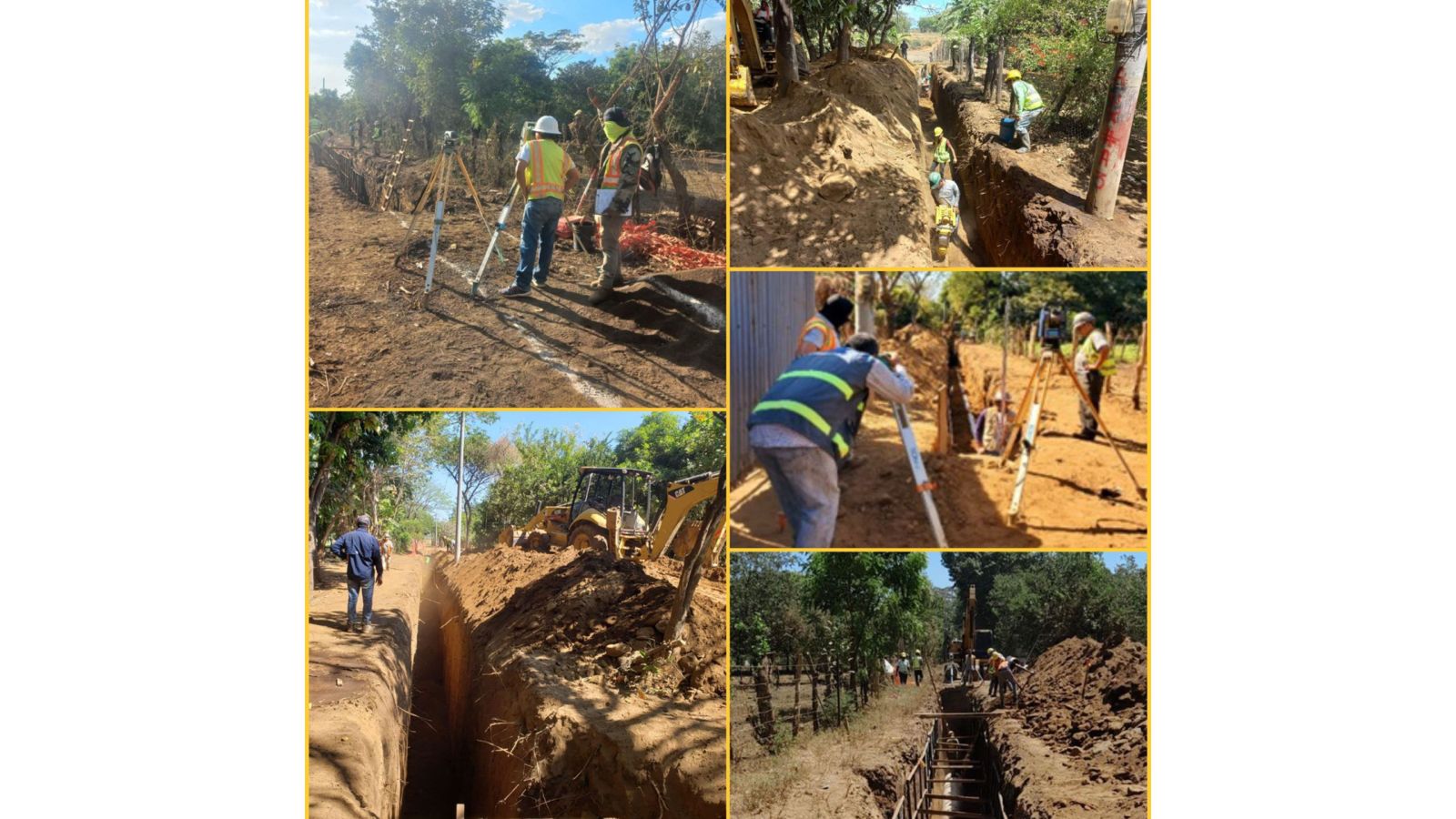 Avanza proyecto de alcantarillado en Chinandega