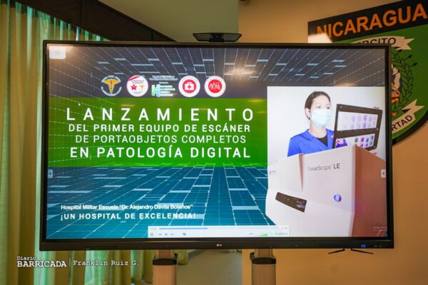Hospital Militar moderniza atención médica con escáner en patología digital