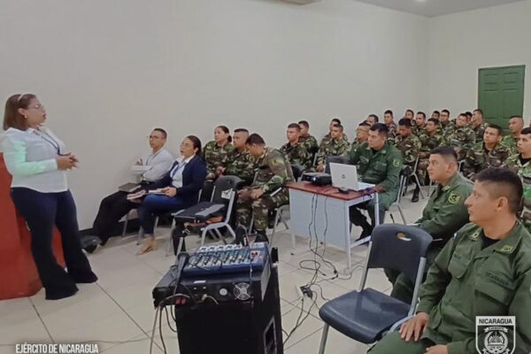 Ejército participó en capacitación sobre “Ley integral contra la violencia hacia las mujeres, Ley 779”