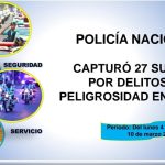 Policía Nacional garantiza seguridad de las familias a nivel nacional