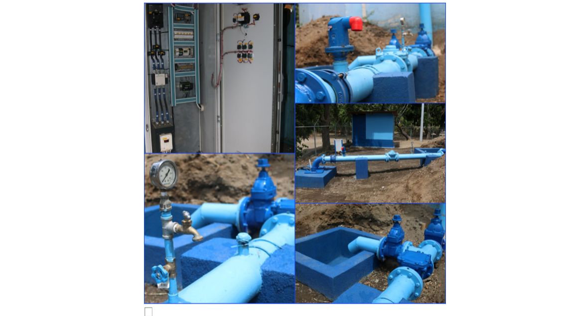 Inauguran nuevo pozo de agua en sector de carretera a Masaya