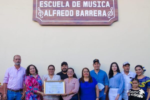 Escuela de Música Alfredo Barrera, un nuevo espacio de formación artística en Masaya