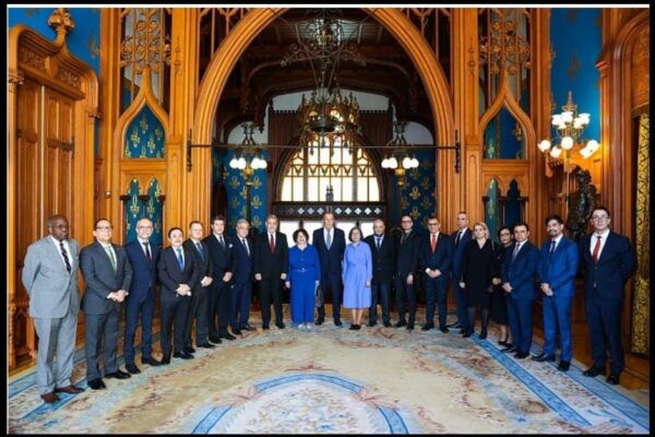 Embajadora de Nicaragua se reúne con colegas latinoamericanos en Moscú para un diálogo diplomático con el Cro Serguei Lavrov