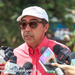 Supervisan obras de revestimiento de cauce en el barrio La Primavera, Managua