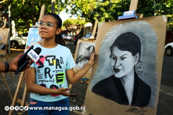 Exhibición de Pintura y Elaboración de Retratos al Aire Libre