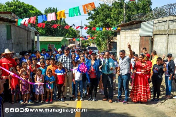 Red vial del barrio Milagro de Dios continúa creciendo gracias al programa Calles para el Pueblo