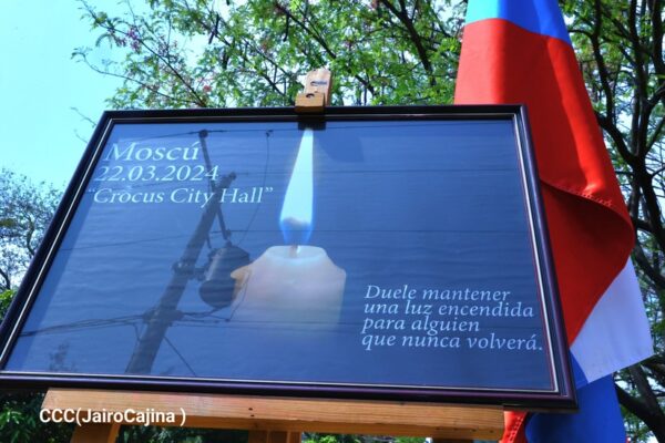 Nicaragua se une en solidaridad: Homenajes por el atentado en Moscú