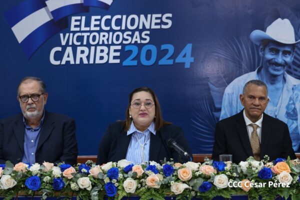 FSLN gana Elecciones Victoriosas Caribe 2024