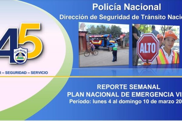 Policía Nacional reportó 19 personas fallecidas por accidentes de tránsito