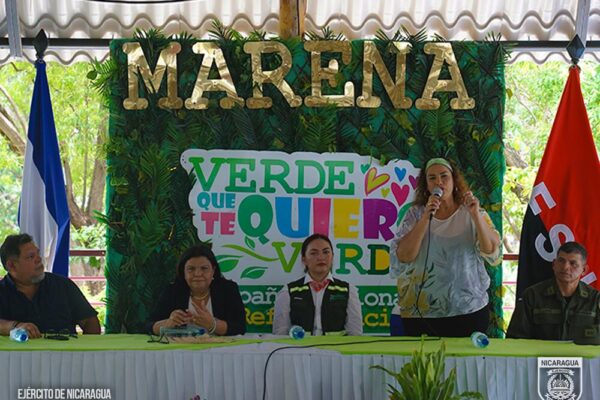 Ejército de Nicaragua participa en acto conmemorativo del Día Mundial de la Tierra