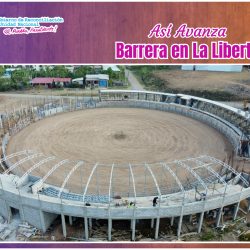 Avanza construcción de Barrera Municipal en La Libertad