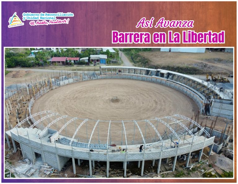 Avanza construcción de Barrera Municipal en La Libertad