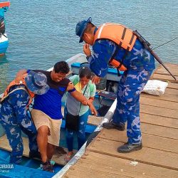 Fuerza Naval traslada a ciudadano de Solentiname a Río San Juan en condiciones delicadas de salud