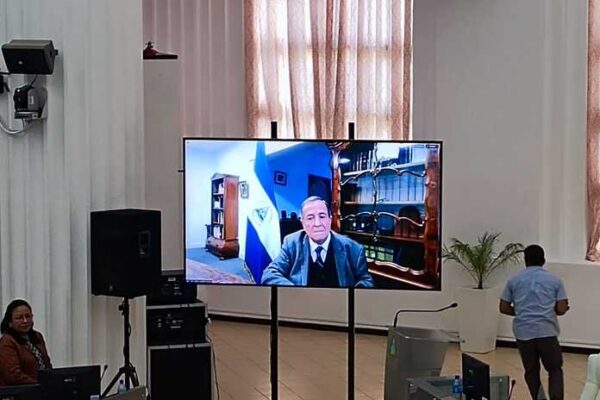 Parlamento conmemora 40 aniversario de histórica demanda de Nicaragua contra EE.UU.