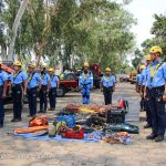 Bomberos fortalecen capacidades de rescate vertical y uso de tirolina
