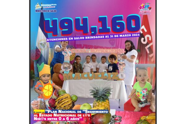 Nicaragua continúa desarrollando acciones de seguimiento al estado nutricional de niñez