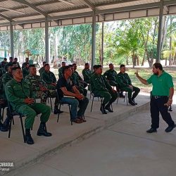 Ejército y Marena e Inafor participan en capacitación ambiental