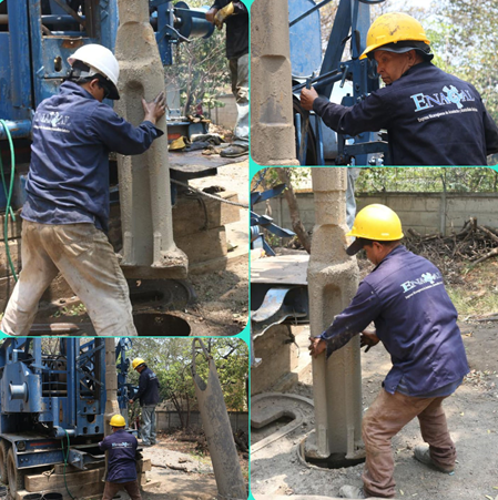 Construyen Pozo de Agua en San Judas, Managua