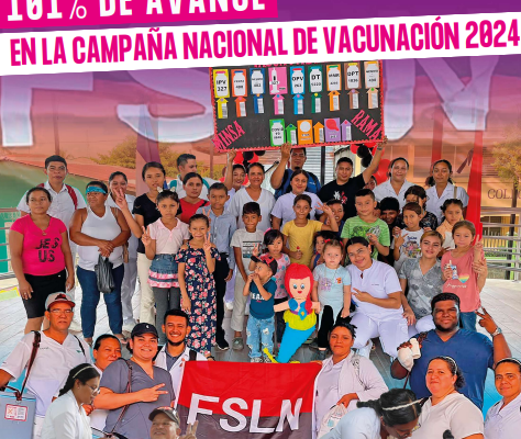 Campaña Nacional de Vacunación alcanza más del 100 por ciento