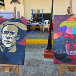 León celebró el Día mundial del arte con la originalidad que lo caracteriza