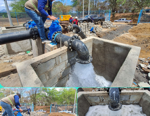 ENACAL mejora servicio de agua potable en León