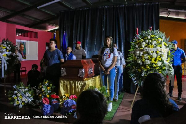 Rinden homenaje póstumo al Héroe Carmelo Josué Amaya Jarquin