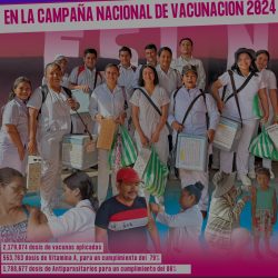 Avanza Campaña Nacional de Vacunación 2024