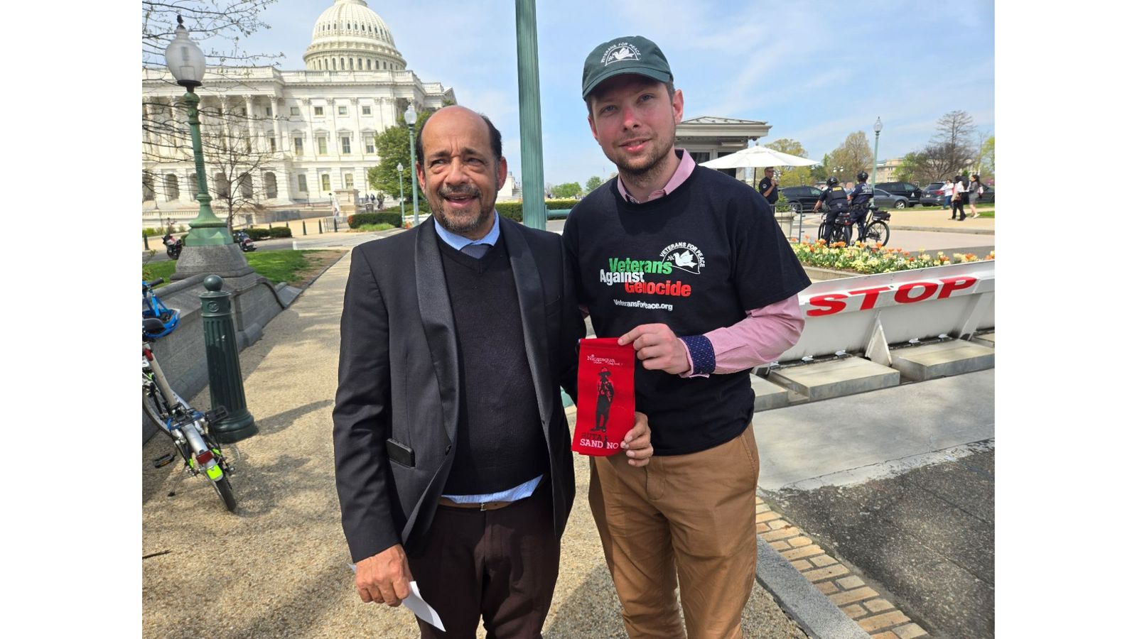 Solidaridad con Palestina en el Capitolio de Washington