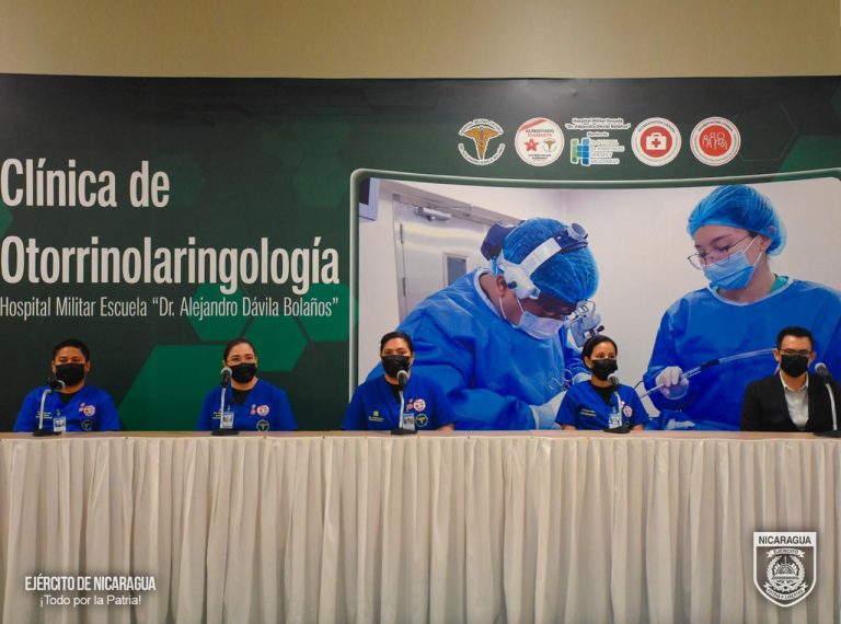 Ejército de Nicaragua Estrena Moderna Clínica de Otorrinolaringología