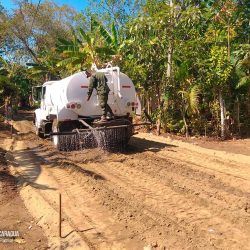 El Cuerpo de Ingenieros del Ejército de Nicaragua entrega obras clave en El Rosario