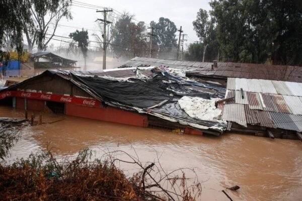 Temporal causa estragos en el sur de Chile