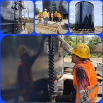 Avanza construcción de tanques para almacenar Agua Potable en Jinotepe