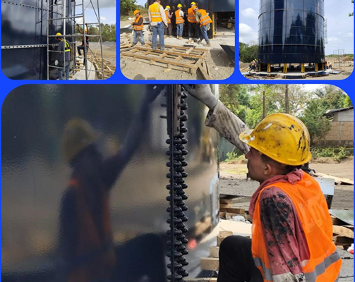 Avanza construcción de tanques para almacenar Agua Potable en Jinotepe