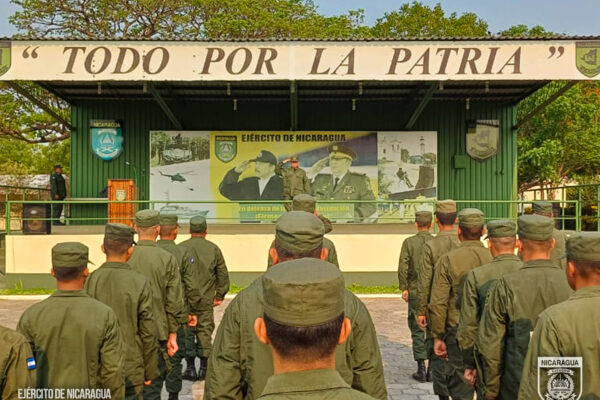 Ejército de Nicaragua conmemora el Día de la Dignidad Nacional